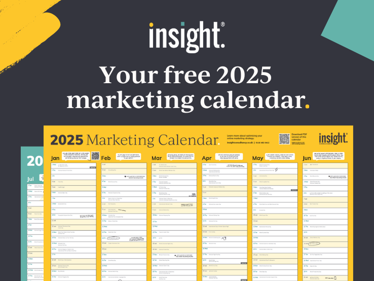 Insight Consultancy 2025 Marketing Calendar preview image